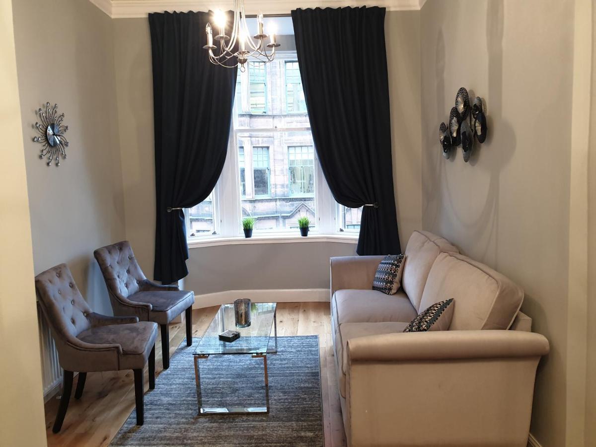 Modern Glasgow City Centre Apartment Luaran gambar