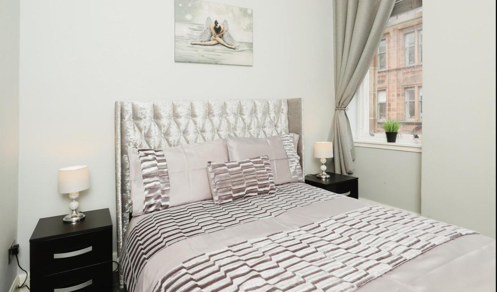 Modern Glasgow City Centre Apartment Luaran gambar